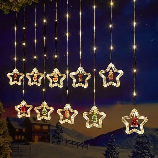 Cortina estrella 3mt muchi