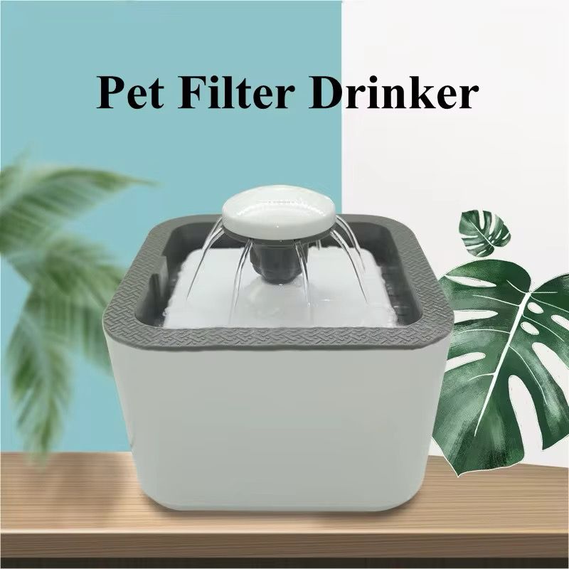 Fuente de agua para gatos y perros