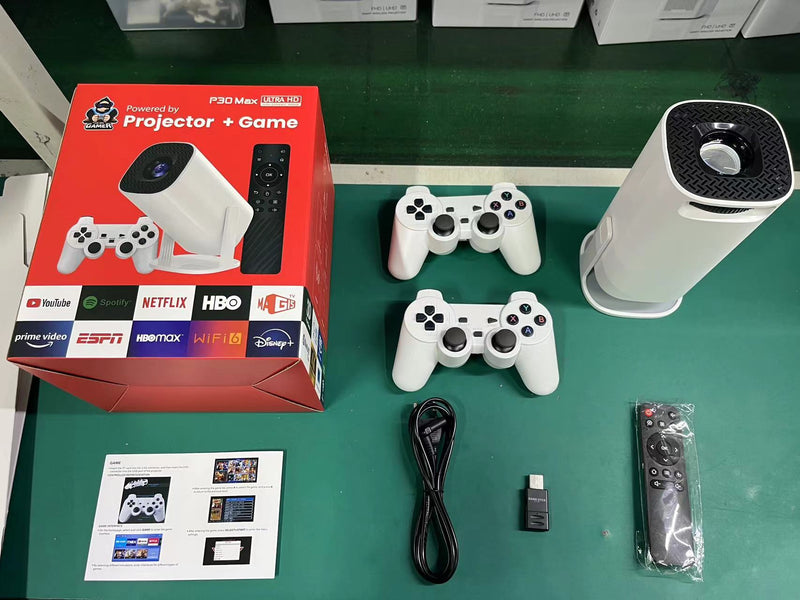Proyector de Juegos P30 Max Ultra HD