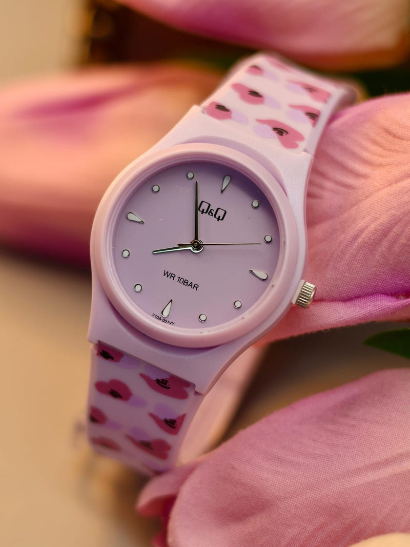 Reloj Q&Q - Producto Original rosado muchi
