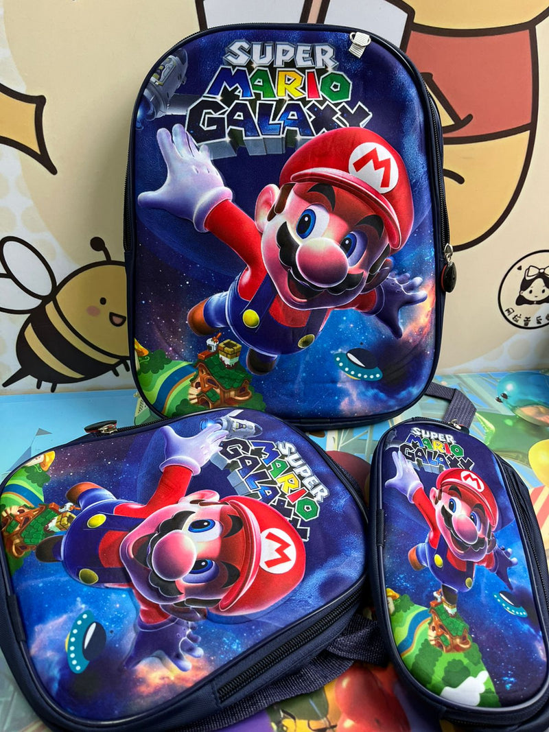 Trío de morral 3D Personajes