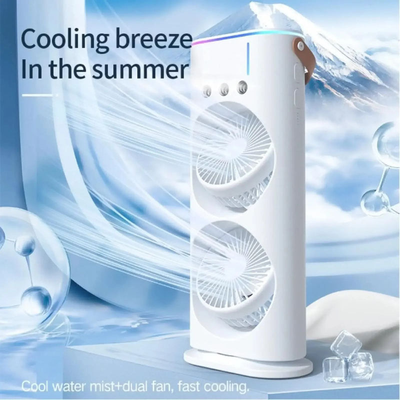 ventilador con humidificador muchi