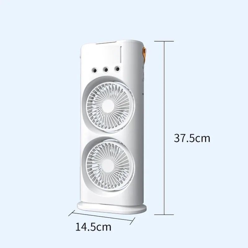 ventilador con humidificador muchi